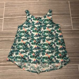 Old Navy Girls Tropical Tank Top